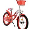 Volare Lovely Kinderfahrrad – Mädchen – 18 Zoll – Rot Weiß 5