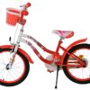 Volare Lovely Kinderfahrrad – Mädchen – 18 Zoll – Rot Weiß 7