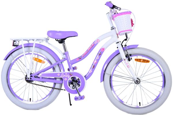 Volare Lovely Kinderfahrrad – Mädchen – 20 Zoll – Lila 2