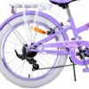 Volare Lovely Kinderfahrrad – Mädchen – 20 Zoll – Lila – 7 Gänge 3