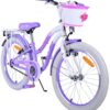 Volare Lovely Kinderfahrrad – Mädchen – 20 Zoll – Lila – Zwei Handbremsen 10