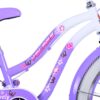 Volare Lovely Kinderfahrrad – Mädchen – 20 Zoll – Lila – Zwei Handbremsen 7