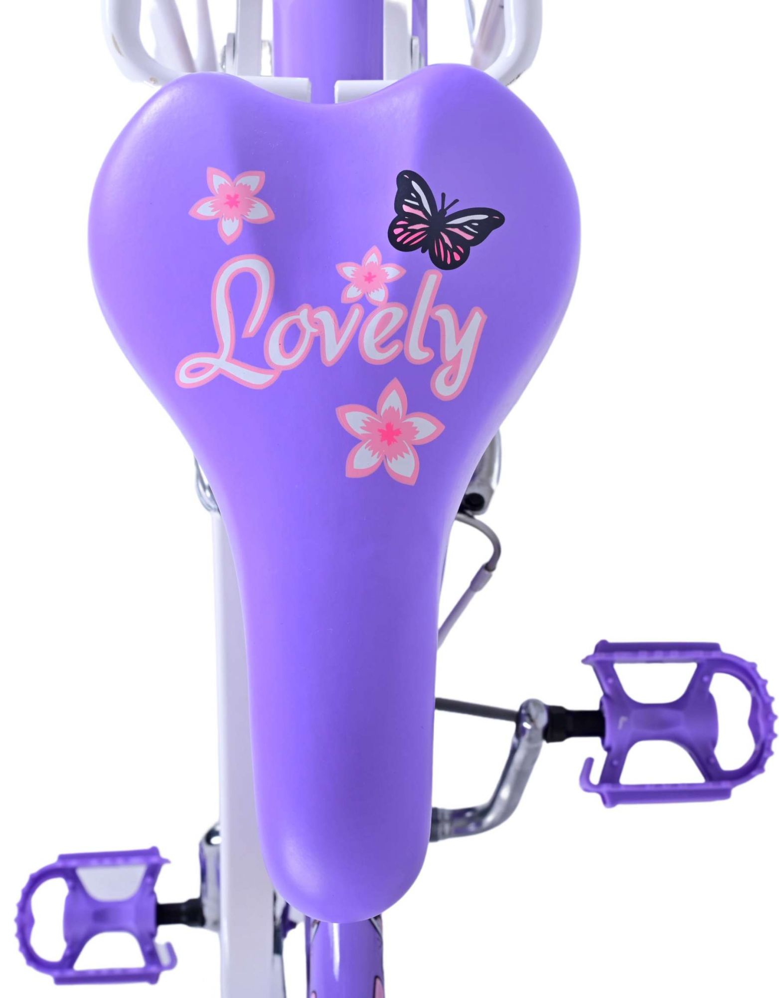Volare Lovely Kinderfahrrad – Mädchen – 20 Zoll – Lila – Zwei Handbremsen 9