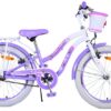 Volare Lovely Kinderfahrrad – Mädchen – 20 Zoll – Lila – Zwei Handbremsen