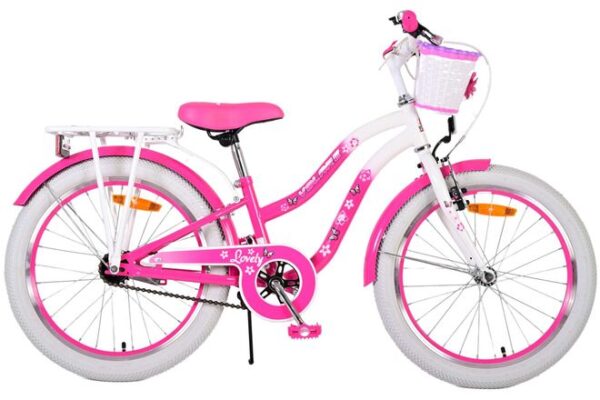 Volare Lovely Kinderfahrrad – Mädchen – 20 Zoll – Rosa