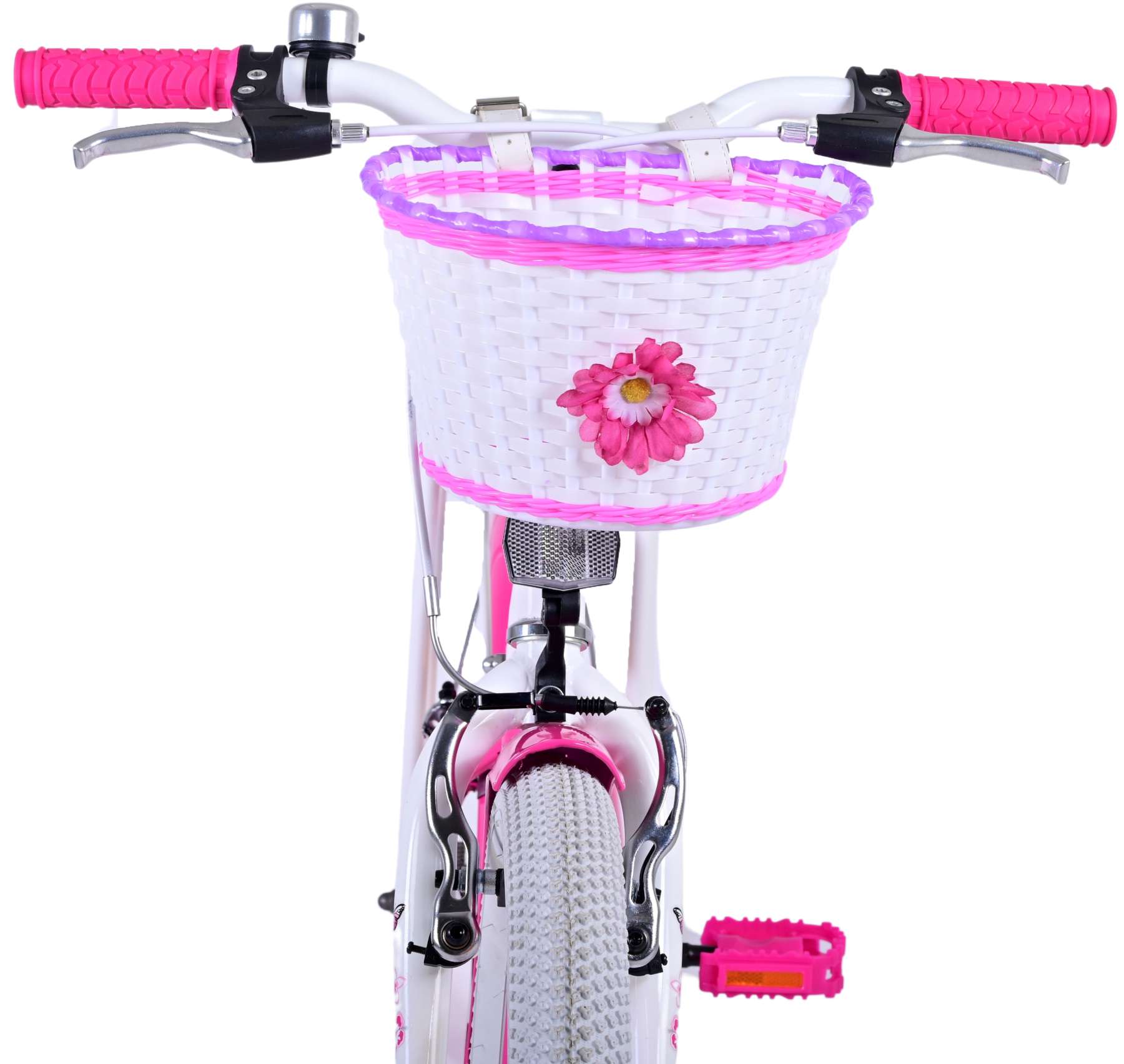 Volare Lovely Kinderfahrrad – Mädchen – 20 Zoll – Rosa – Zwei Handbremsen 12