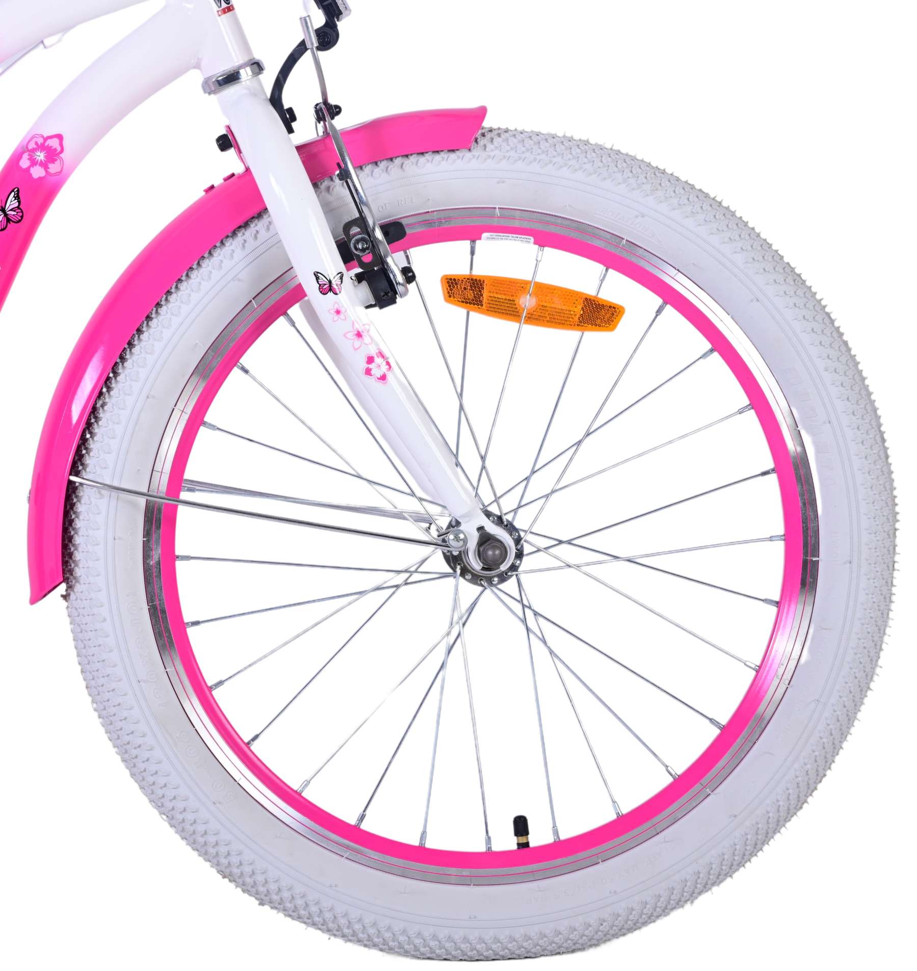 Volare Lovely Kinderfahrrad – Mädchen – 20 Zoll – Rosa – Zwei Handbremsen 5