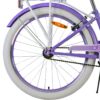 Volare Lovely Kinderfahrrad – Mädchen – 24 Zoll – Lila – Zwei Handbremsen 10