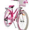 Volare Lovely Kinderfahrrad – Mädchen – 24 Zoll – Rosa – 7 Gänge 7