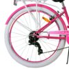 Volare Lovely Kinderfahrrad – Mädchen – 26 Zoll – Rosa – 7 Gänge 11