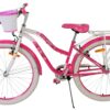 Volare Lovely Kinderfahrrad – Mädchen – 26 Zoll – Rosa – Zwei Handbremsen 7