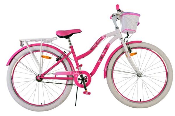 Volare Lovely Kinderfahrrad – Mädchen – 26 Zoll – Rosa – Zwei Handbremsen