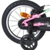 Volare Milano Kinderfahrrad - Mädchen - 14 Zoll - Mintgrün - Zwei Handbremsen