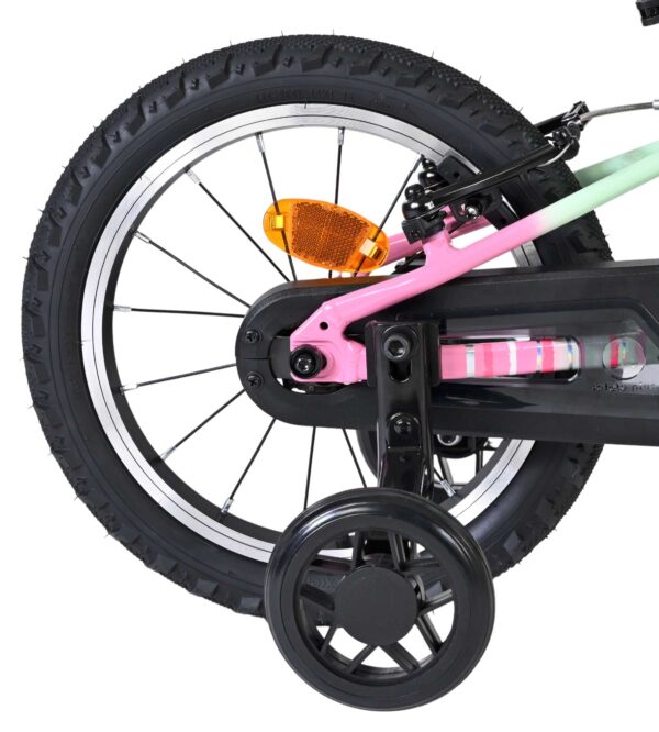 Volare Milano Kinderfahrrad - Mädchen - 14 Zoll - Mintgrün - Zwei Handbremsen