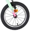 Volare Milano Kinderfahrrad - Mädchen - 14 Zoll - Mintgrün - Zwei Handbremsen
