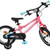 Volare Milano Kinderfahrrad - Mädchen - 14 Zoll - Rosa - Zwei Handbremsen