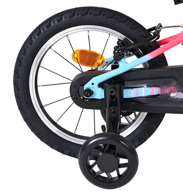 Volare Milano Kinderfahrrad - Mädchen - 14 Zoll - Rosa - Zwei Handbremsen