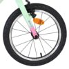 Volare Milano Kinderfahrrad - Mädchen - 16 Zoll - Mintgrün - Zwei Handbremsen