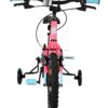 Volare Milano Kinderfahrrad - Mädchen - 16 Zoll - Rosa - Zwei Handbremsen