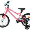 Volare Milano Kinderfahrrad - Mädchen - 16 Zoll - Rosa - Zwei Handbremsen