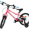 Volare Milano Kinderfahrrad - Mädchen - 16 Zoll - Rosa - Zwei Handbremsen