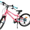 Volare Milano Kinderfahrrad - Mädchen - 18 Zoll - Rosa - 6 Gänge - Zwei Handbremsen