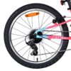 Volare Milano Kinderfahrrad - Mädchen - 20 Zoll - Rosa - 6 Gänge - Zwei Handbremsen