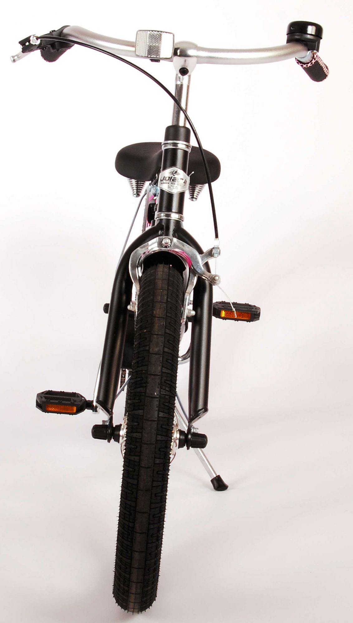 Volare Miracle Cruiser Kinderfahrrad – Mädchen – 18 Zoll – Mattschwarz – Prime Collection 11