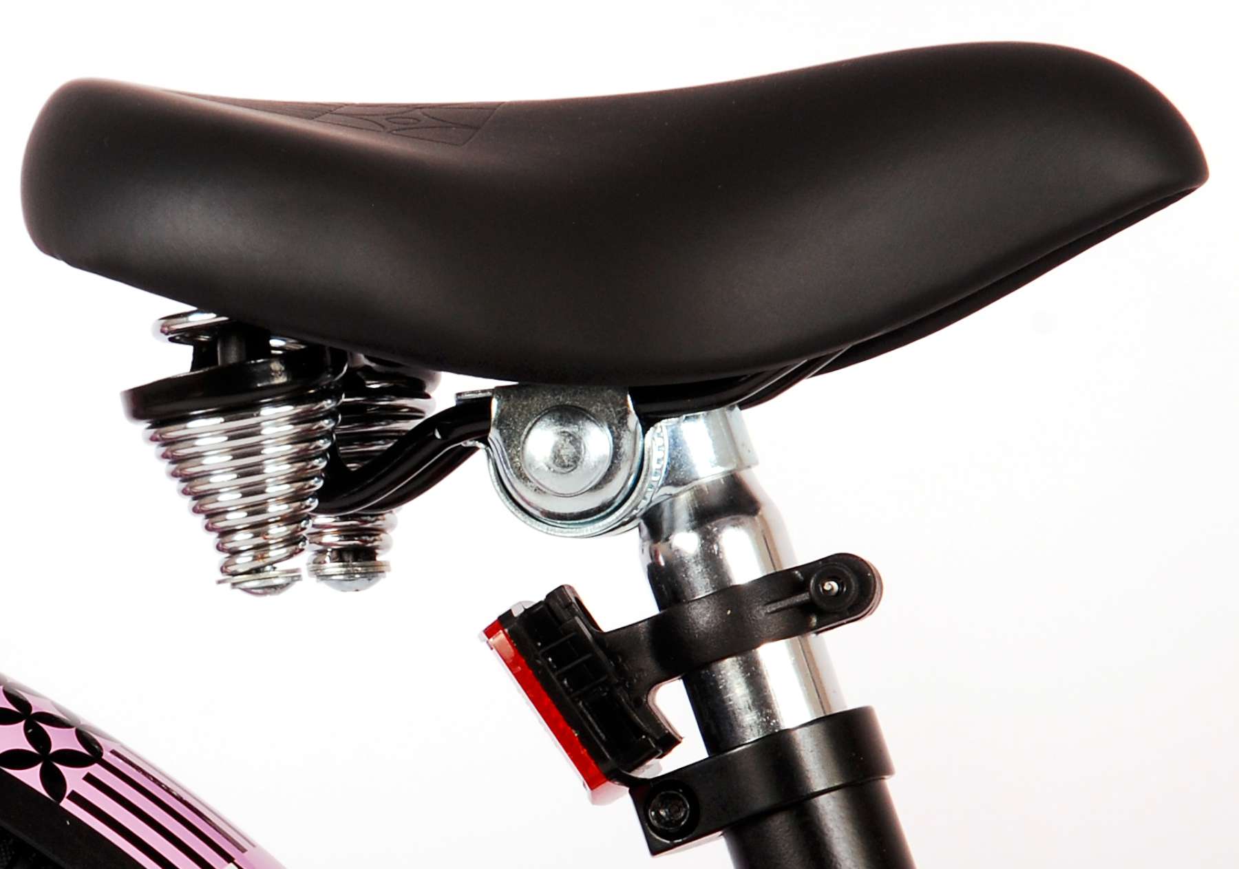 Volare Miracle Cruiser Kinderfahrrad – Mädchen – 18 Zoll – Mattschwarz – Prime Collection 8