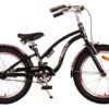 Volare Miracle Cruiser Kinderfahrrad – Mädchen – 18 Zoll – Mattschwarz – Prime Collection