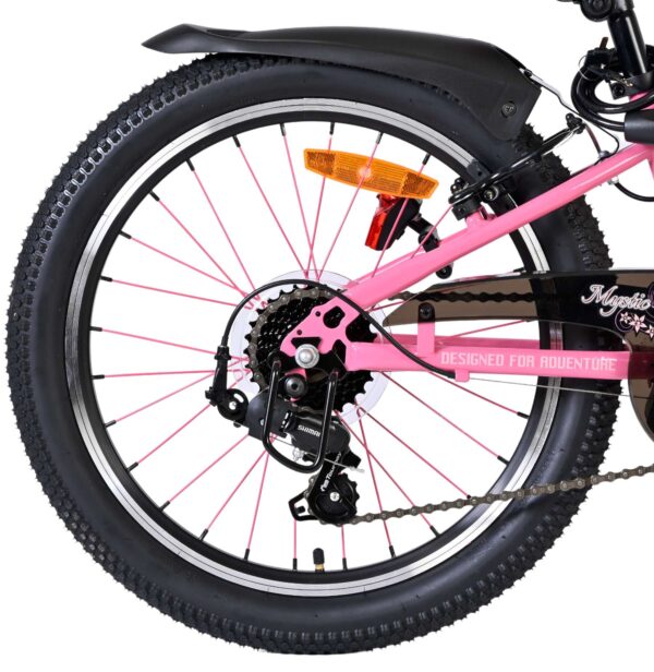 Volare Mystic Kinderfahrrad – 20 Zoll – Rosa – 7 Gänge