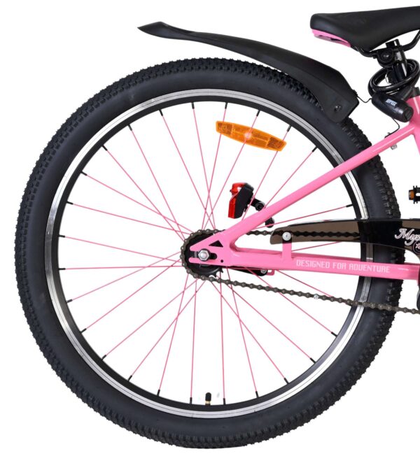 Volare Mystic Kinderfahrrad – 24 Zoll – Rosa