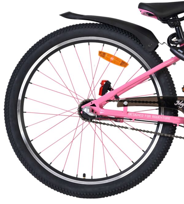 Volare Mystic Kinderfahrrad - 24 Zoll - Rosa - Nexus 3