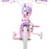 Volare Olivia Kinderfahrrad - Mädchen - 12 Zoll - Rosa - Zwei Handbremsen