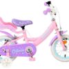 Volare Olivia Kinderfahrrad - Mädchen - 12 Zoll - Rosa - Zwei Handbremsen