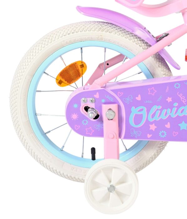 Volare Olivia Kinderfahrrad - Mädchen - 14 Zoll - Rosa