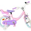 Volare Olivia Kinderfahrrad - Mädchen - 14 Zoll - Rosa - Zwei Handbremsen