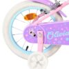 Volare Olivia Kinderfahrrad - Mädchen - 14 Zoll - Rosa - Zwei Handbremsen