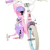 Volare Olivia Kinderfahrrad - Mädchen - 14 Zoll - Rosa - Zwei Handbremsen