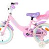 Volare Olivia Kinderfahrrad - Mädchen - 14 Zoll - Rosa - Zwei Handbremsen