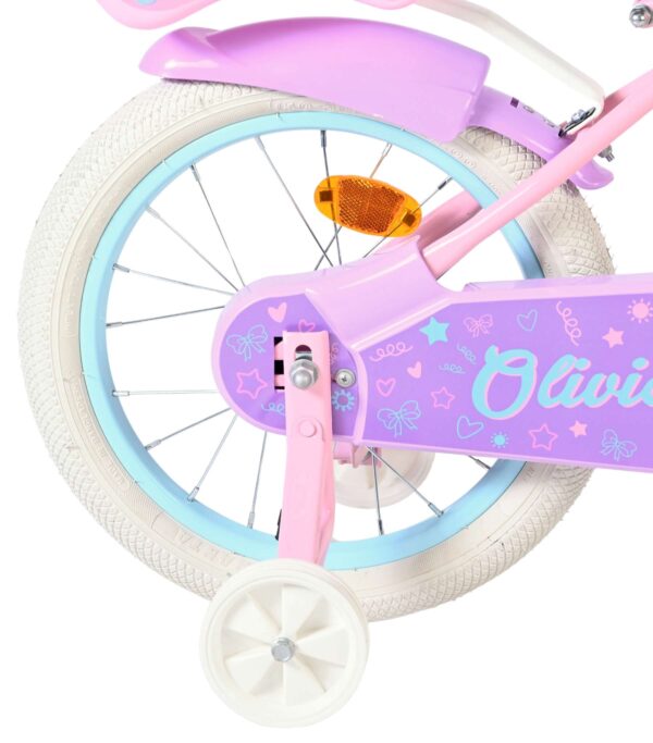 Volare Olivia Kinderfahrrad - Mädchen - 16 Zoll - Rosa