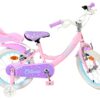 Volare Olivia Kinderfahrrad - Mädchen - 16 Zoll - Rosa - Zwei Handbremsen