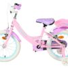 Volare Olivia Kinderfahrrad - Mädchen - 16 Zoll - Rosa - Zwei Handbremsen