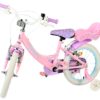 Volare Olivia Kinderfahrrad - Mädchen - 16 Zoll - Rosa - Zwei Handbremsen