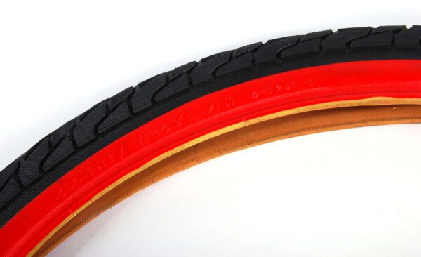 Volare Reifen - 24 Zoll - Rot Schwarz - Kinderfahrrad 2