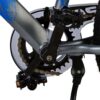 Volare Rocky Kinderfahrrad – 20 Zoll – Blau – 7 Gänge 10