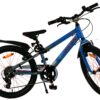 Volare Rocky Kinderfahrrad – 20 Zoll – Blau – 7 Gänge 11