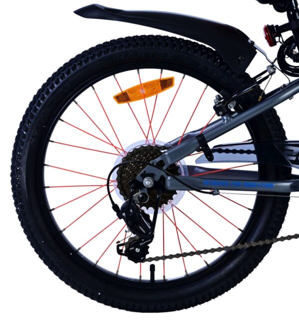 Volare Rocky Kinderfahrrad – 20 Zoll – Blau – 7 Gänge 2