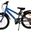 Volare Rocky Kinderfahrrad – 20 Zoll – Blau – 7 Gänge 8