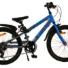 Volare Rocky Kinderfahrrad – 20 Zoll – Blau – 7 Gänge
